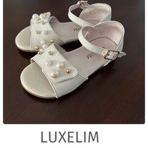 Kids LUXELIM Emma Sandals s 25 white / pearl